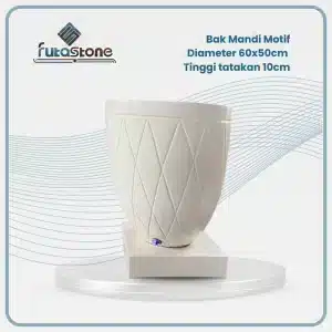 Bak Mandi Terazzo Motif