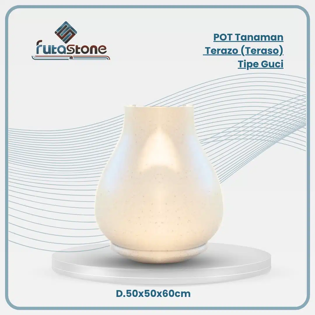 pot tanaman terazo (teraso) guci