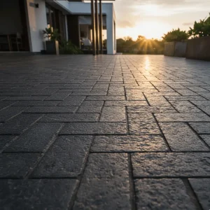 Penerapan Herringbone 90° Pattern