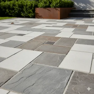 Penerapan Pola Versailles Pattern