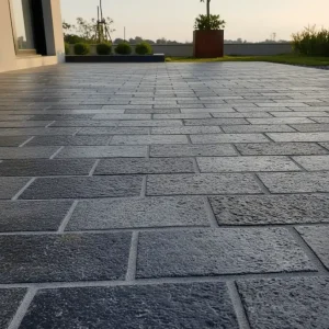 Penerapan Stretcher bond Pattern