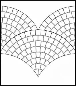 Pola Fan Pattern