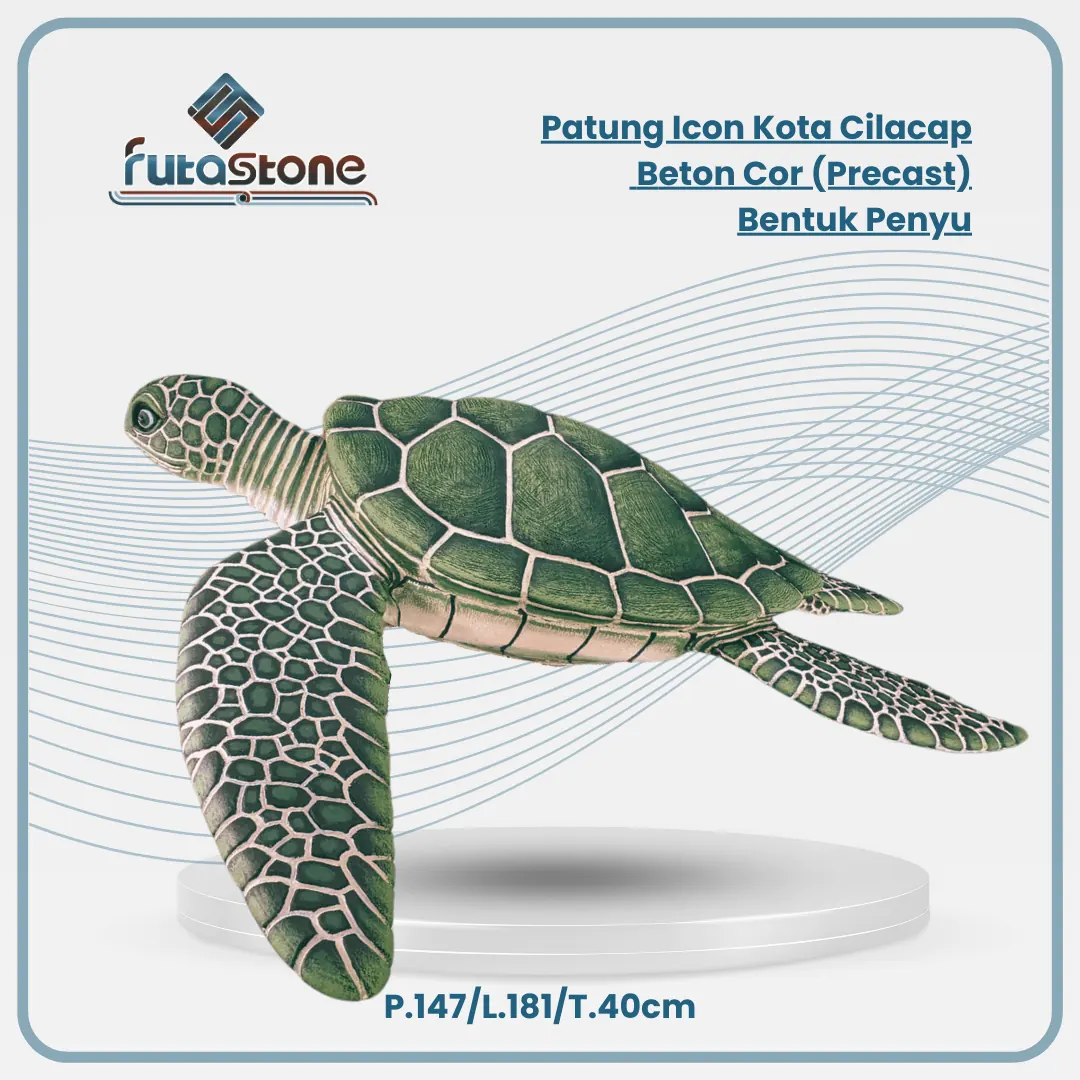 Proyek Patung Penyu Icon 0KM Cilacap