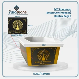 Proyek Pot Beton Precast Segieman Ponorogo